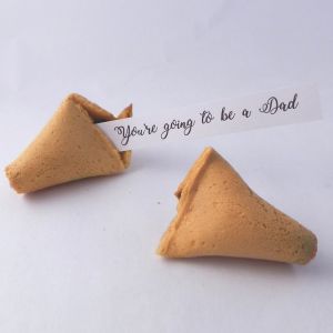 pregnancy announcement fortune cookies